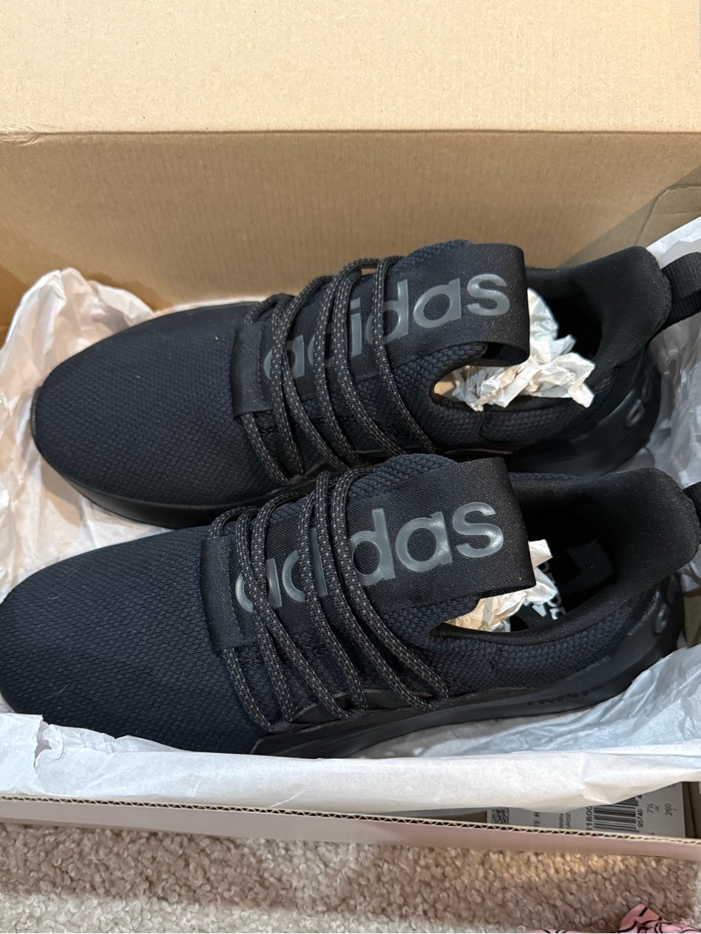 adidas Lite Racer Adapt 5.0 Running Shoes Size 8 wide